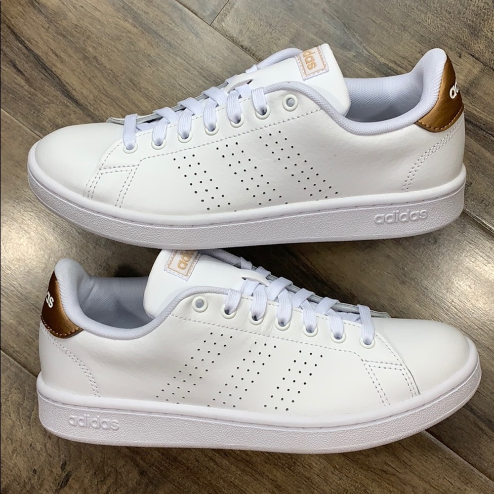 ADIDAS ADVANTAGE WMNS White/gold - Picture 2 of 16
